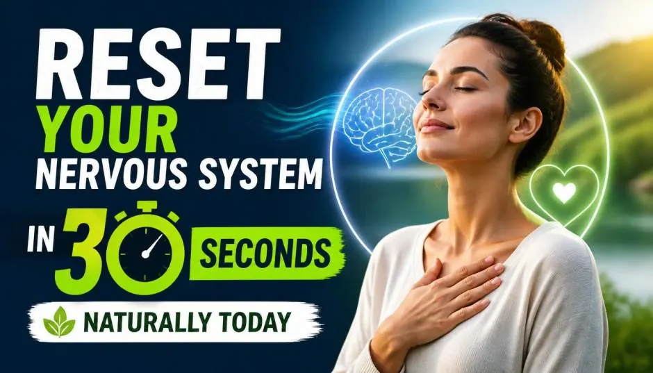  Reset Your Nervous System in 30 Seconds Naturally Today 