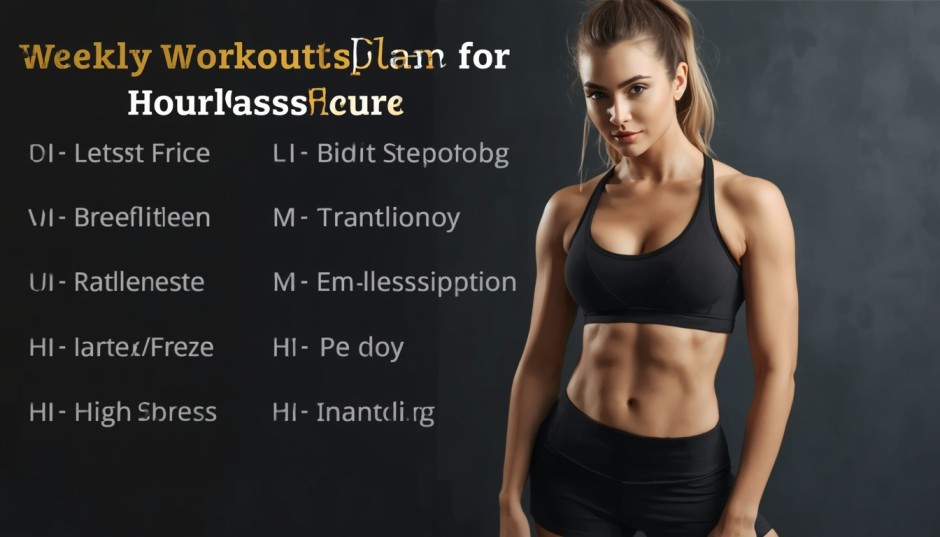 Weekly Workout Plan for Hourglass Figure